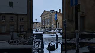 Snow ❄️ Chipping Norton Town Centre Oxfordshire The Cotswolds [upl. by Bord]