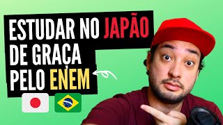 Bolsas de Estudo no Japão com a nota do ENEM 2020 [upl. by Aneliram71]