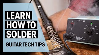 How to Solder Guitar Electronics  Guitar Tech Tips  Ep 20  Thomann [upl. by Hadsall]