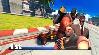 Sonic amp Sega AllStars Racing Transformed TF2 AllStar Theme [upl. by Anaeirb]