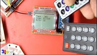 how to receiving IR codes from IR Remote Control [upl. by Carline]