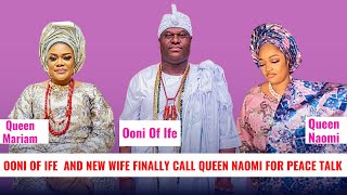 congratulations ooni of ife and his new wife called olori naomi for the first time [upl. by Nidya]