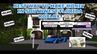 the best way to make 💵money💵 in southwest Florida🌴 Roblox [upl. by Narok]