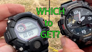 What do they do  G Shock GWG 2000 Mudmaster 1A3ER  GW 9400 Rangeman  module 5678 amp 3100 [upl. by Ttergram]