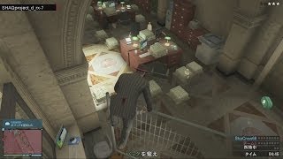 GTA5 part42 銀行強盗 チーム2 [upl. by Enutrof]