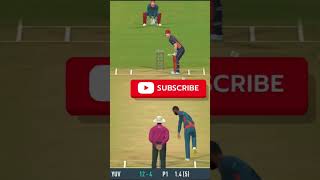 YouTube short outswinging Yorker ball bowled  Short  Viral [upl. by Klaus]