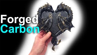 Casting Gold Forged Carbon Fiber Dragons [upl. by Nerraf]