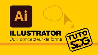 ILLUSTRATOR  Outil concepteur de forme [upl. by Disharoon]