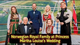 Norwegian Royal Wedding Princess Märtha Louise Ties the Knot [upl. by Fishman153]