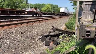 CSX Short Intermodal 72724 [upl. by Langille9]