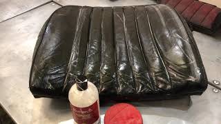 Classic Car Leather Seat Softening amp Restoration  Jaguar Interior  Leather Repair Company [upl. by Suisyola70]