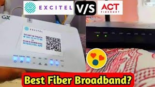 Detailed Information of Excitel FIBER and ACT FIBER with Chat GPT🤩😱 [upl. by Sitelc881]