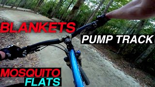 Blankets Creek PUMP TRACK Mosquito Flats [upl. by Tomkins]