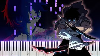 Solo Leveling  Opening FULL quotLEveLquot by SawanoHiroyuki  Piano Tutorial [upl. by Anyrtak]