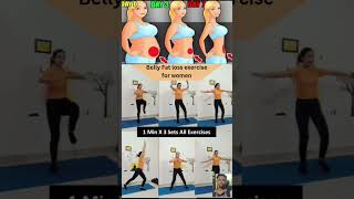 🔥 6 Quick Exercises to Melt Belly Fat for Women 💪 BellyFatLoss FitnessTips shorts yoga [upl. by Megdal143]