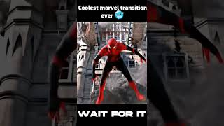 Coolest marvel transition🥶wait for it amazing shorts marvel trending anime marveling [upl. by Nutsud32]