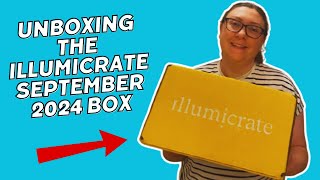 Unboxing the Illumicrate September 2024 Subscription Box  Darker Academia [upl. by Ronoc]