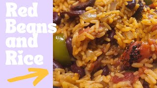 Simple and EasyRED BEANS amp RICE RECIPE [upl. by Beberg]