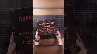 DRAPLIN DESIGN CO x ARCADE Limited Edition Belt Unboxing [upl. by Treiber321]