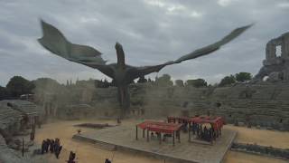 Game of Thrones S07E07 Daenerys Arrives at Dragon Pit With Her Dragons [upl. by Afatsuom]