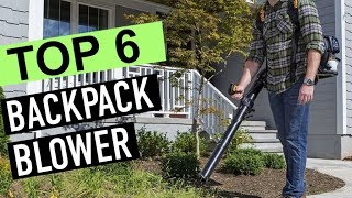 BEST 6 Backpack Blower 2019 [upl. by Cointon]