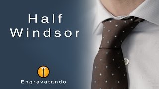 Tutorial de Gravata  Nó Half Windsor [upl. by Anila]