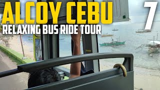 ALCOY CEBU  RELAXING BUS RIDE TOUR [upl. by Efioa827]