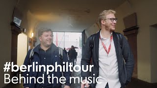 berlinphiltour  Behind the music  Andraž Golob and Matic Kuder [upl. by Enitsahc]