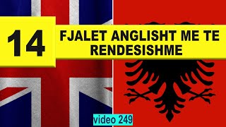 14 Fjalet Anglisht Me Te Rendesishme I video 249 [upl. by Akerehs]