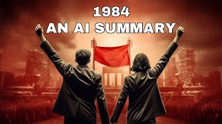 1984  Detailed AI Summary  Featuring 160 Midjourney AI Images [upl. by Aehtrod]