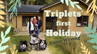 Triplets First Holiday Gone Wrong  Center Parcs Longford [upl. by Pat]