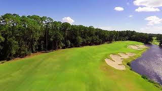 Founders South Golf Course at Plantation Bay  Hole One [upl. by Urbas]