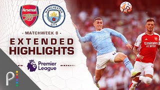 Arsenal v Manchester City  PREMIER LEAGUE HIGHLIGHTS  1082023  NBC Sports [upl. by Sreip]