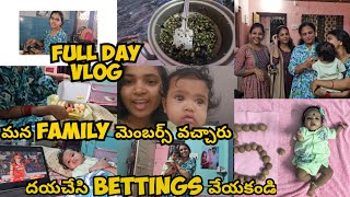 Full day vlog  lenisha 5th month completed  మన ఫ్యామిలీ members వచ్చారుదయచేసి ఎవరు మోసపోకండి [upl. by Ransell730]