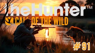 CAZANDO LEONES Y ÑUS  TheHunter Call Of The Wild [upl. by Minetta]