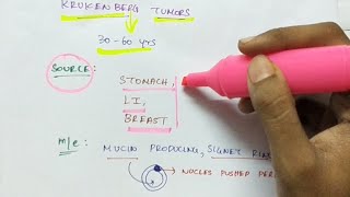 Ovarian tumors  Pathology  Handwritten notes [upl. by Sillyhp]