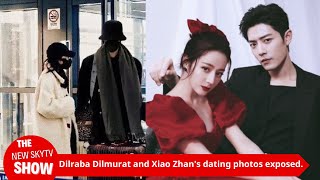 Dilraba Dilmurat and Xiao Zhan’s dating photos exposed accompanied by rumors of Huang Jingyu’s preg [upl. by Coonan449]