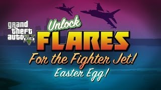 GTA 5 GET FLARES FOR FIGHTER JET PARODY [upl. by Anert]