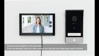 How to install and use EZVIZ HP7 Smart Home Video Doorphone [upl. by Nert]