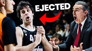 Scariolo amp Teodosic BLAST the Refs vs Olympiacos [upl. by Needan]