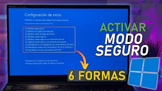 Cómo iniciar MODO SEGURO en Windows 11  10 ✅ 5 Formas [upl. by Eak719]