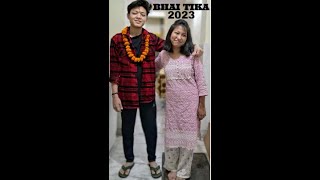 BHAI DOOJ BHAI TIKA CELEBRATION 2023 [upl. by Husha460]