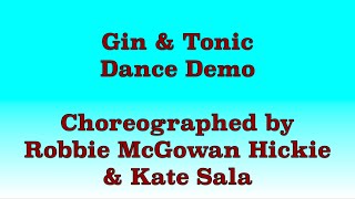 Gin amp Tonic  Line Dance Dance Demo [upl. by Asoral]