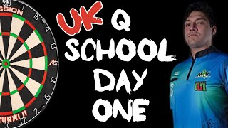 Round Up  Day 1 PDC Darts Q School UK [upl. by Yattirb]