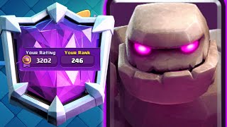 BEST GOLEM BEATDOWN DECK TO PLAY IN CLASH ROYALE 2024 [upl. by Arahsat]