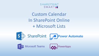 Custom Calendar in SharePoint Online Microsoft Lists Modern List View [upl. by Lemaceon]