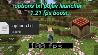 SHARE OPTIONS TXT POJAV LAUNCHER NO LAG VERSI 121 [upl. by Yllop585]