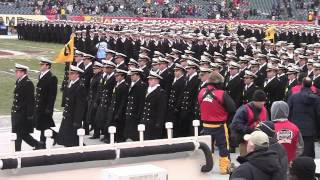 Army Navy 2013 Game  USNA March On 2 [upl. by Eittod]