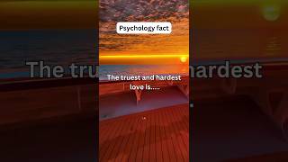 The truest and hardest love is psychologyfacts shorts viral youtubeshorts [upl. by Cony]