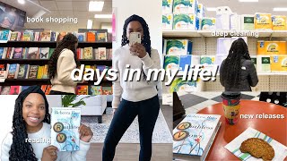 DAYS IN MY LIFE 💌  book shopping at Barnes and Noble deep cleaning Amazon and Target haul ✨ [upl. by Ennaeus]